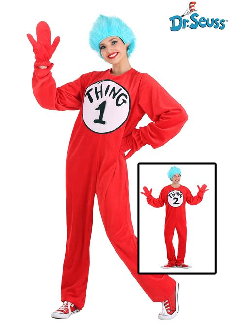 halloween costumes thing 1 thing 2|More.